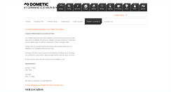 Desktop Screenshot of a1.dometicrvcentre.com.au